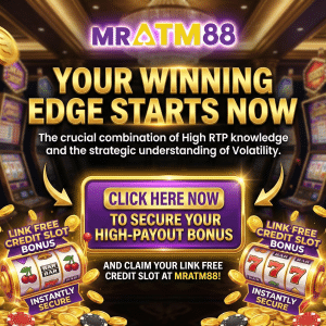 Your Winning Edge Starts Now: Click to secure your high-payout bonus, combining High RTP knowledge and Volatility strategy using the link free credit slot at MRATM88.