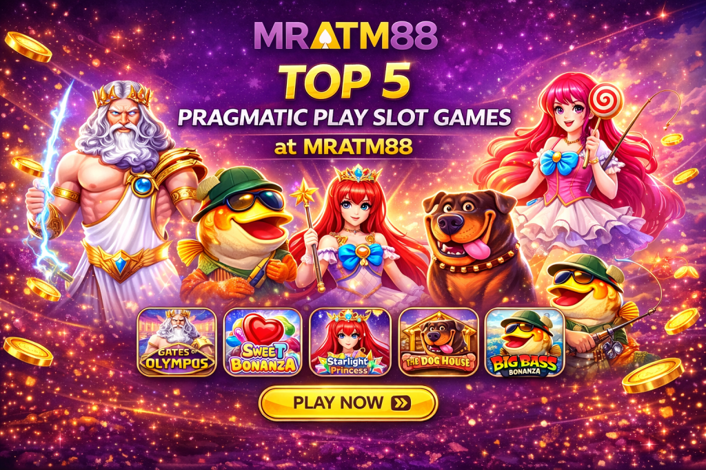 Top 5 pragmatic play slot games guides for all slot members