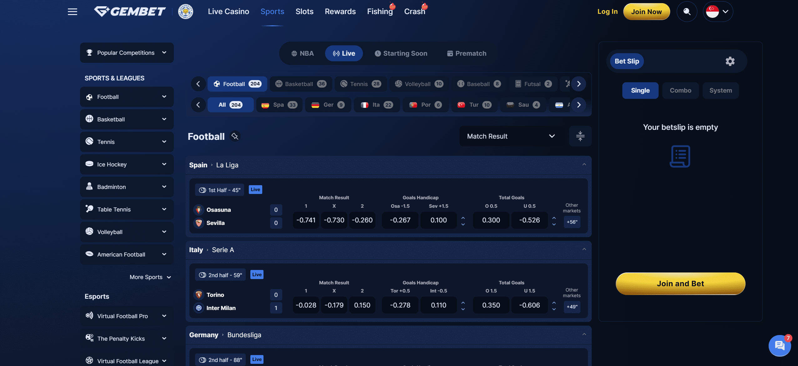 gembet online casino sports betting